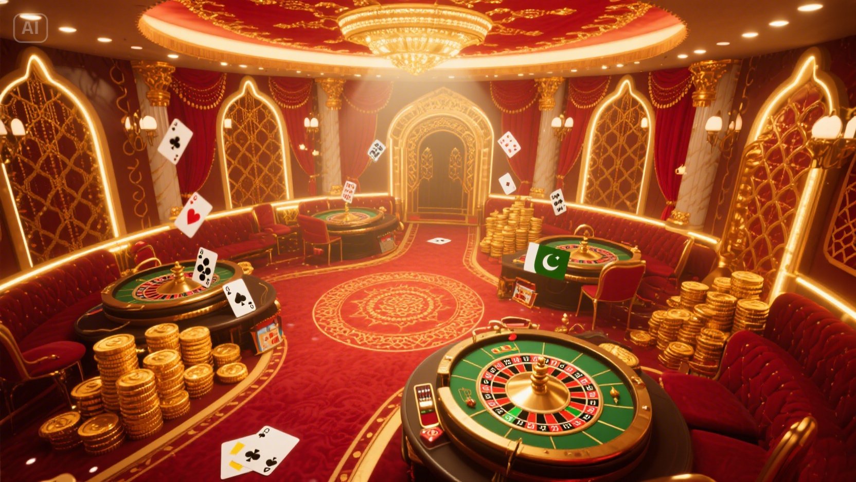 roulette table game