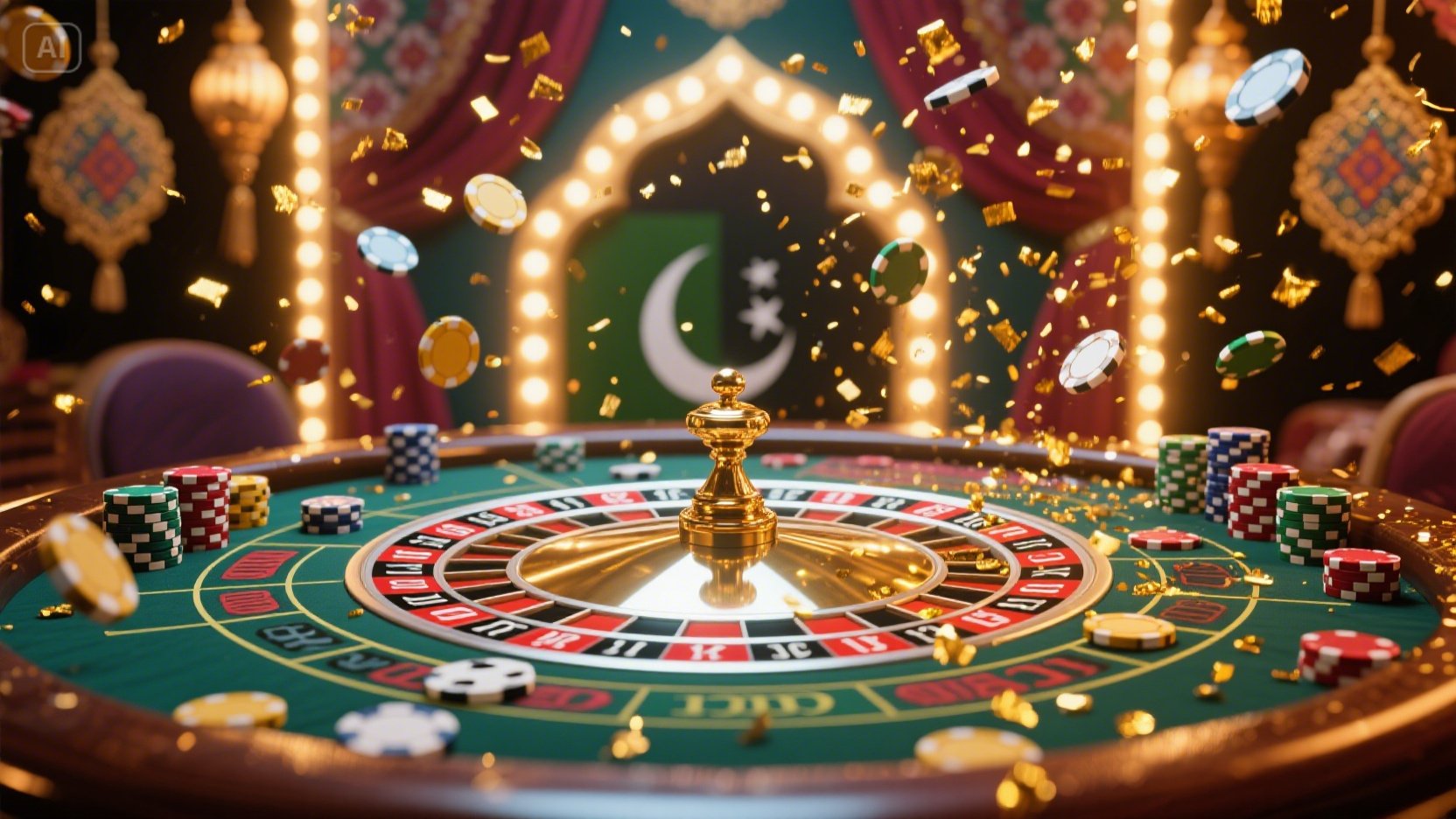 roulette table game