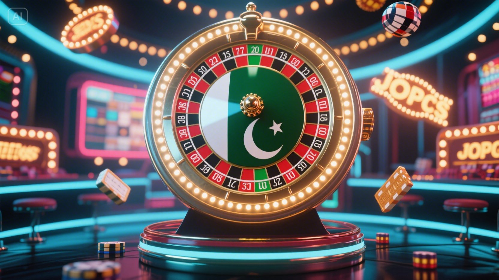 roulette table game