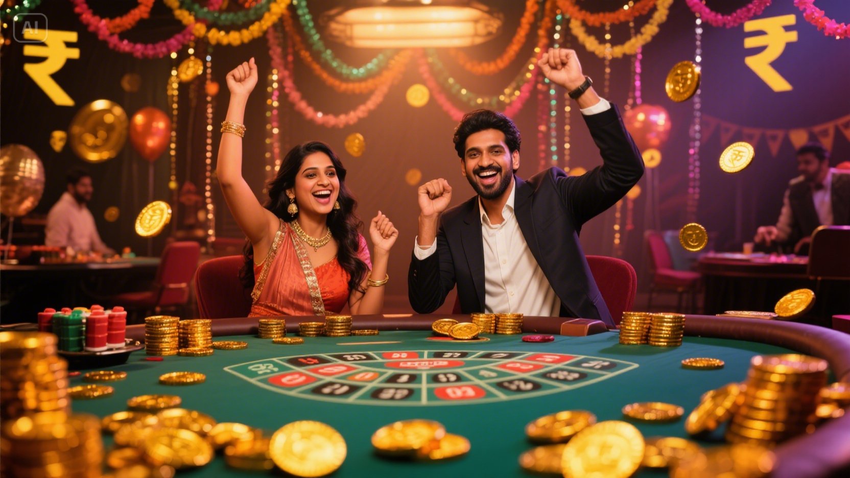 roulette table game