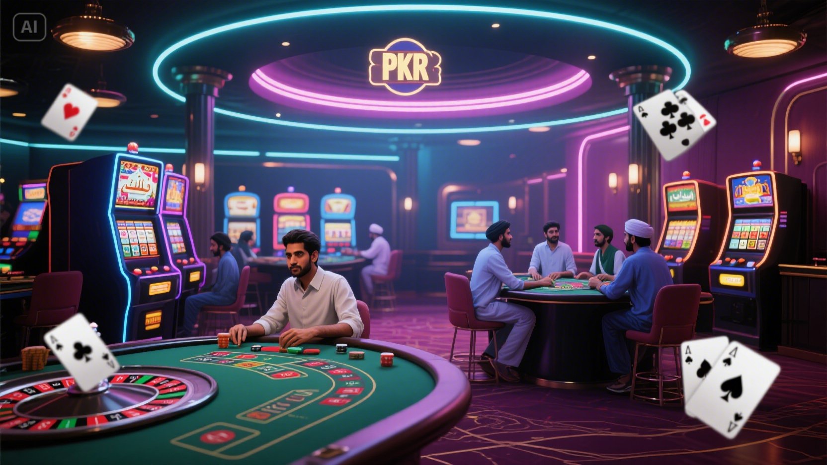 roulette table game