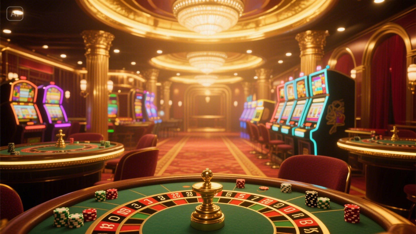 roulette table game