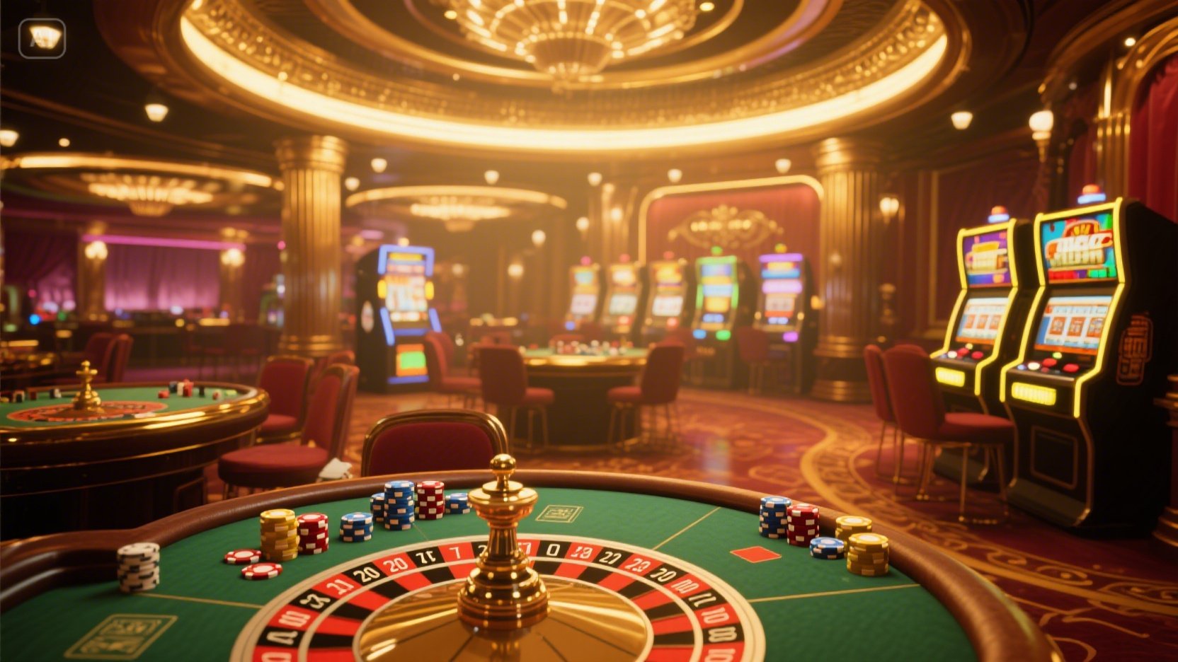 roulette table game