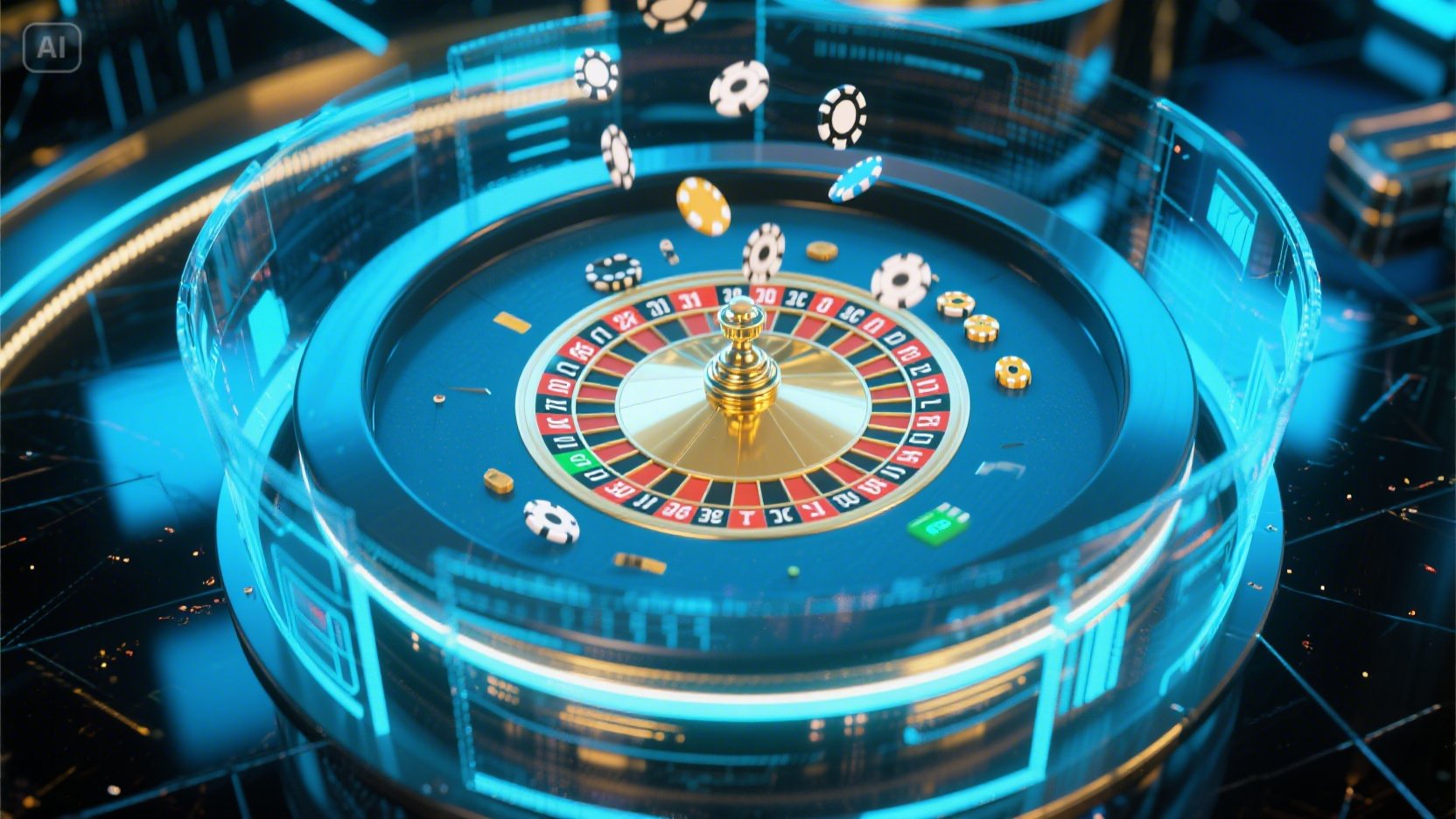 roulette table game