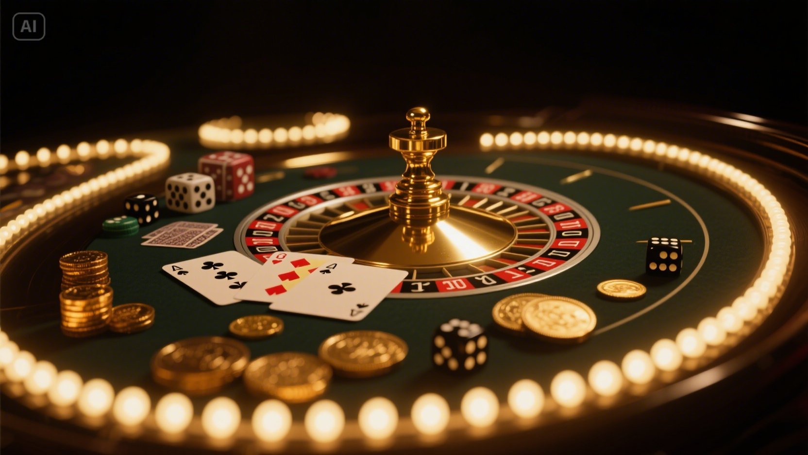 roulette table game